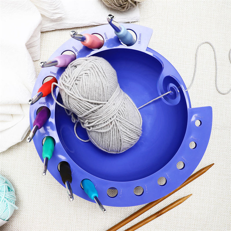 Woolen Wonder: Handcrafted Crochet Bowl for Stylish Home Organization