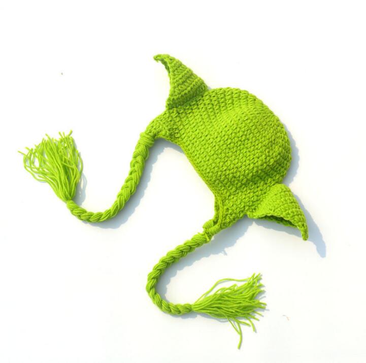 Adorable Baby Yoda Costume: Handcrafted Crochet Outfit for Newborn Star Wars Fans!