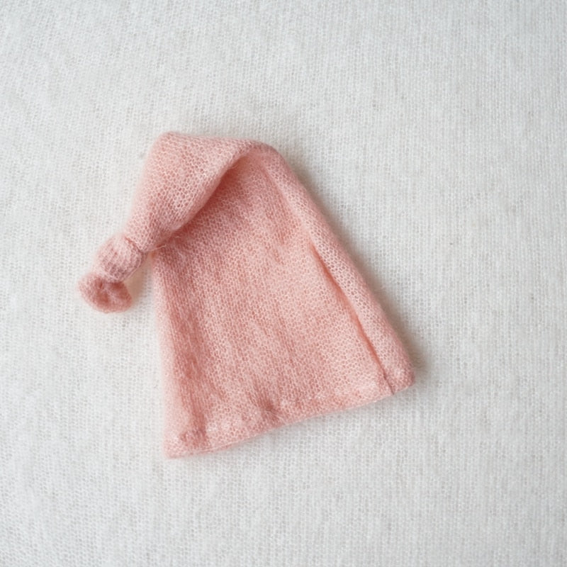 Adorable Crochet Mohair Baby Photography Set: Perfect Props for Newborn Photo Shoots